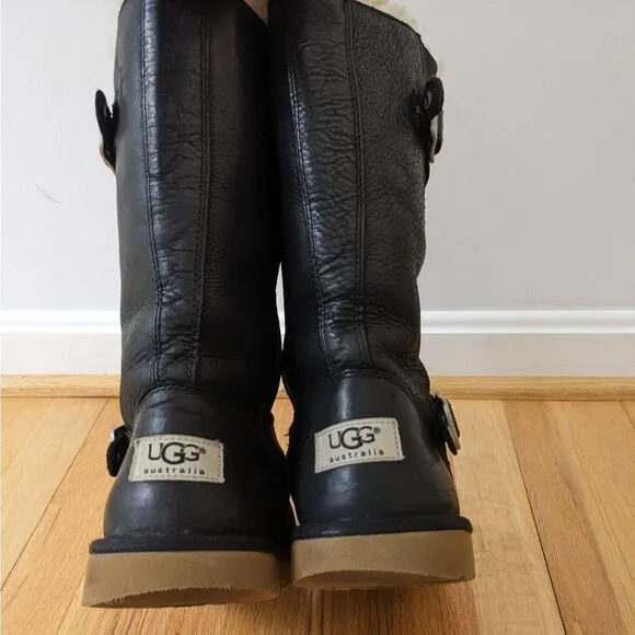 UGG Leather Sheepskin Boots