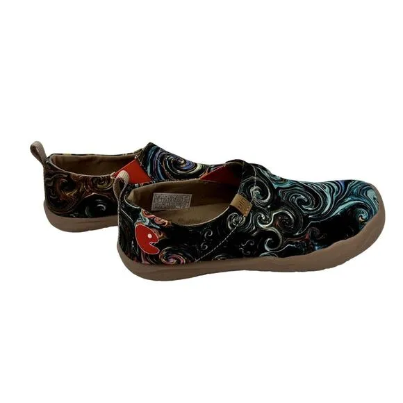 UIN Footwear Womens Starry Night II Slip on Shoes 5 Spain Original Design Brand