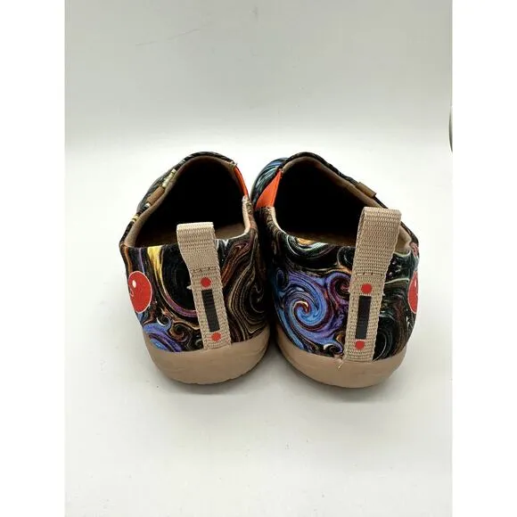 UIN Footwear Womens Starry Night II Slip on Shoes 5 Spain Original Design Brand