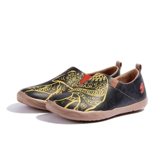 UIN Men's Walking Shoes Casual Lightweight Comfort Sneaker (Sri Lankan Elephant)