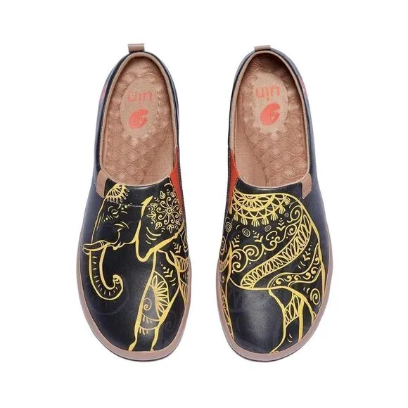 UIN Men's Walking Shoes Casual Lightweight Comfort Sneaker (Sri Lankan Elephant)