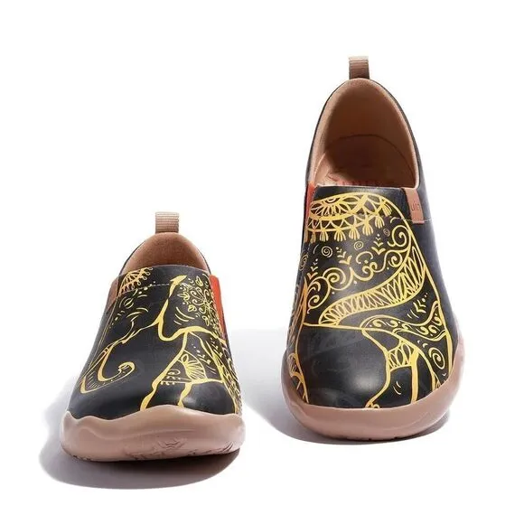 UIN Men's Walking Shoes Casual Lightweight Comfort Sneaker (Sri Lankan Elephant)