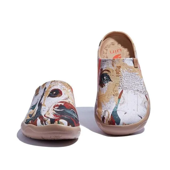 UIN Men's Slipper Comfort Mules Walking Casual Travel Shoes (The Best Companion)