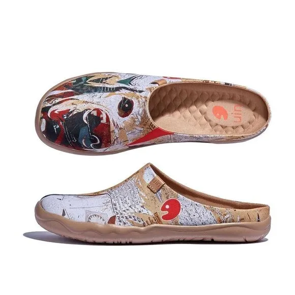 UIN Men's Slipper Comfort Mules Walking Casual Travel Shoes (The Best Companion)