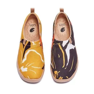 UIN Men's Walking Shoes Slip On Loafers (Stamen)