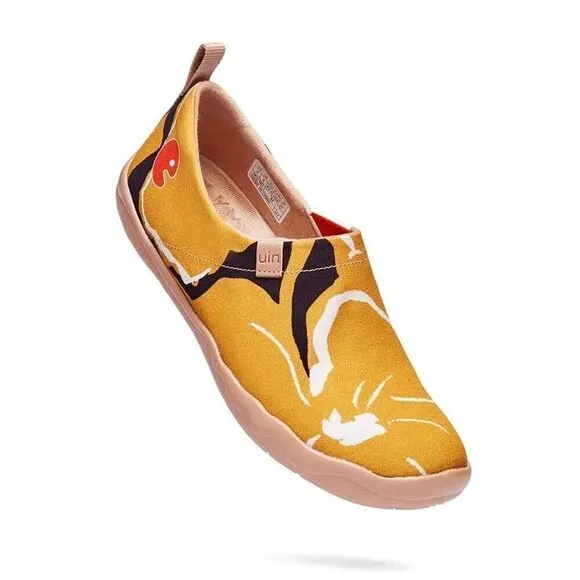 UIN Men's Walking Shoes Slip On Loafers (Stamen)