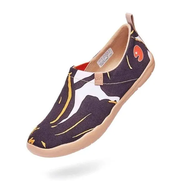 UIN Men's Walking Shoes Slip On Loafers (Stamen)