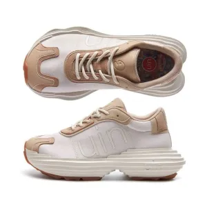 UIN Women's Walking Shoes Casual Chunky Sneaker (KHAKI ROCK LAYER B1)