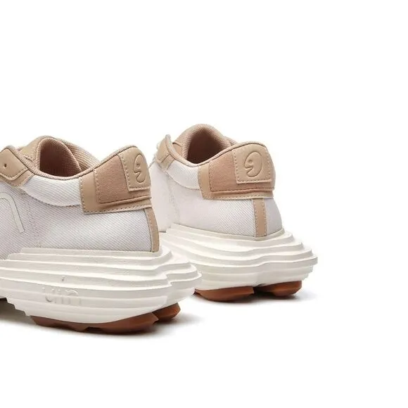 UIN Women's Walking Shoes Casual Chunky Sneaker (KHAKI ROCK LAYER B1)