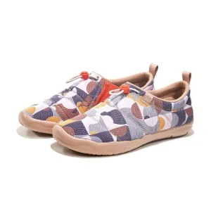 UIN Women's Walking Travel Camping Shoes Casual Comfort Loafers (A Quiet Path)