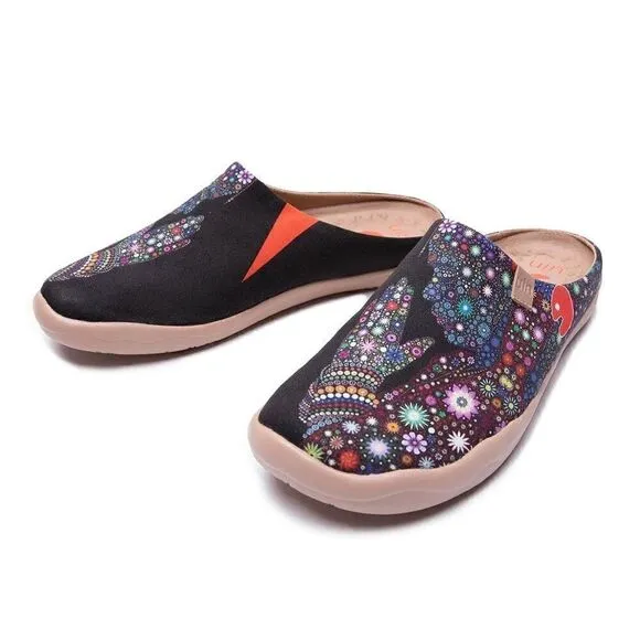 UIN Women's Casual Slippers Comfort Soft Walking Shoes (Pray for Goodness)