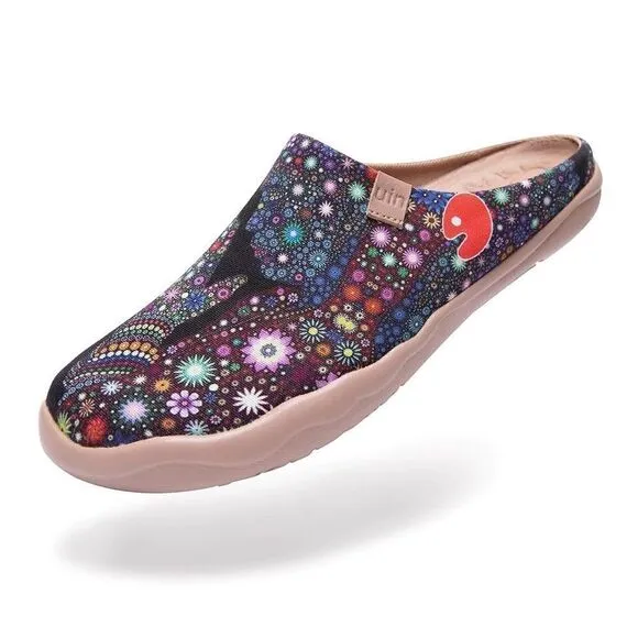 UIN Women's Casual Slippers Comfort Soft Walking Shoes (Pray for Goodness)