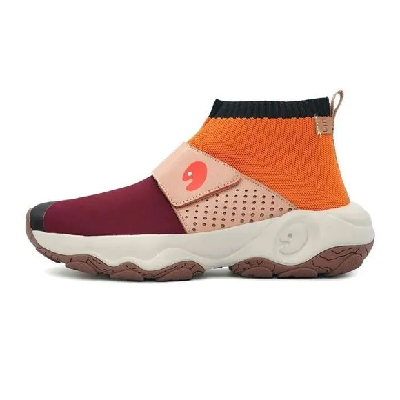 UIN Women's Walking Shoes Non-Slip Comfort Sneaker(BROWN CAZORLA II) Size10