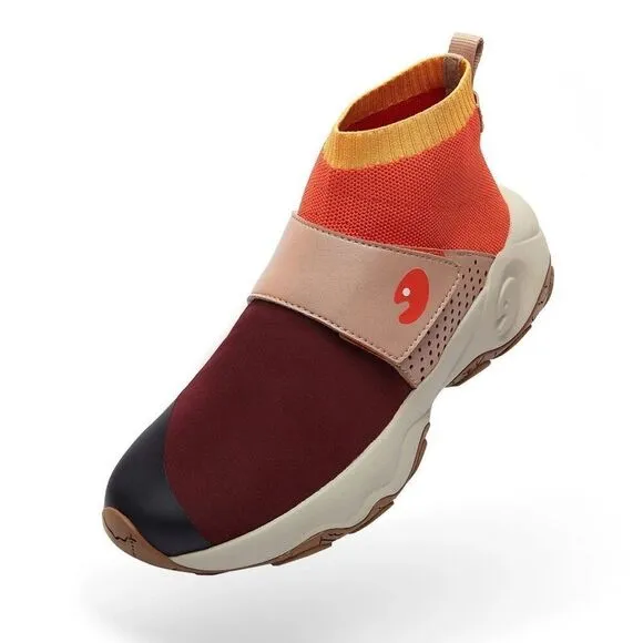 UIN Women's Walking Shoes Non-Slip Comfort Sneaker(BROWN CAZORLA II) Size10