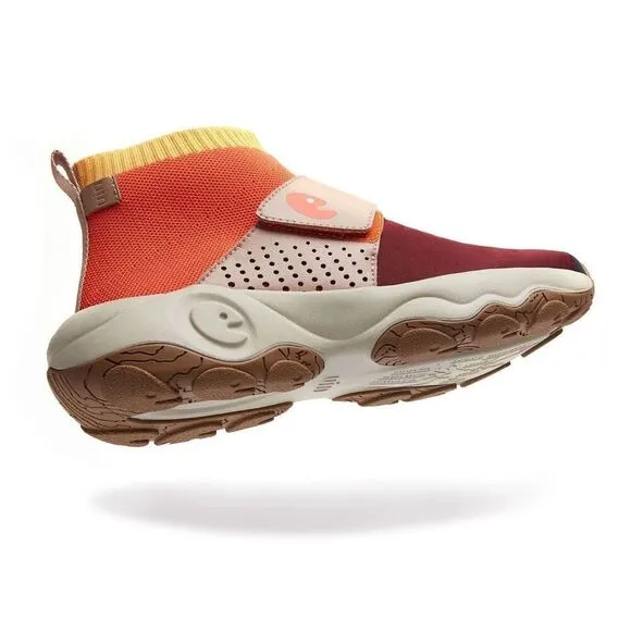 UIN Women's Walking Shoes Non-Slip Comfort Sneaker(BROWN CAZORLA II) Size10