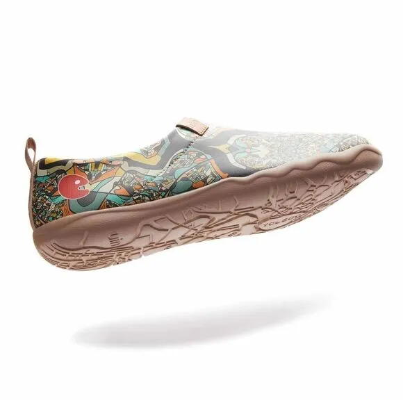 UIN Men's Travel Walking Shoes Slip On Casual Sneaker Toledo (Istanbul Toledo I)