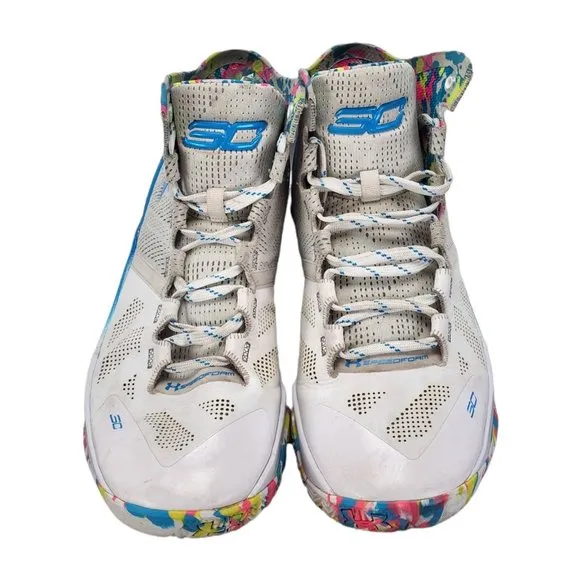 Under Armour Armour/High-Cut Sneakers White 1259007-103 Men's Size 11