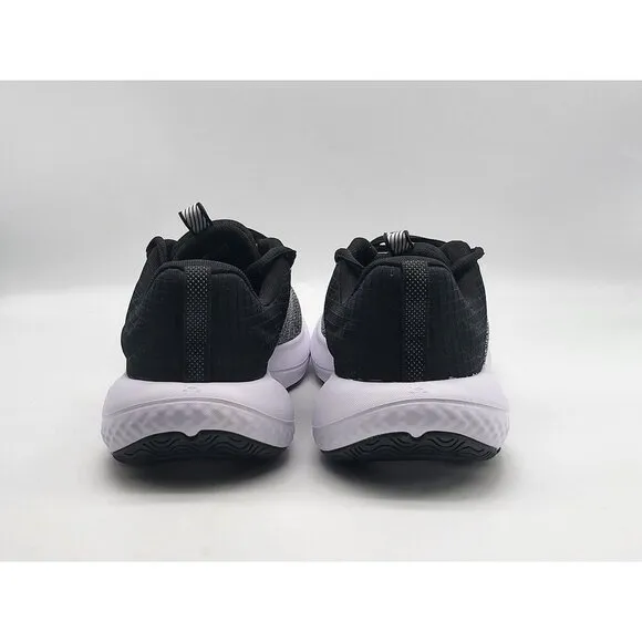 Under Armour Charged Revitalize Kids Sneakers Shoes Size 7Y Black Gray