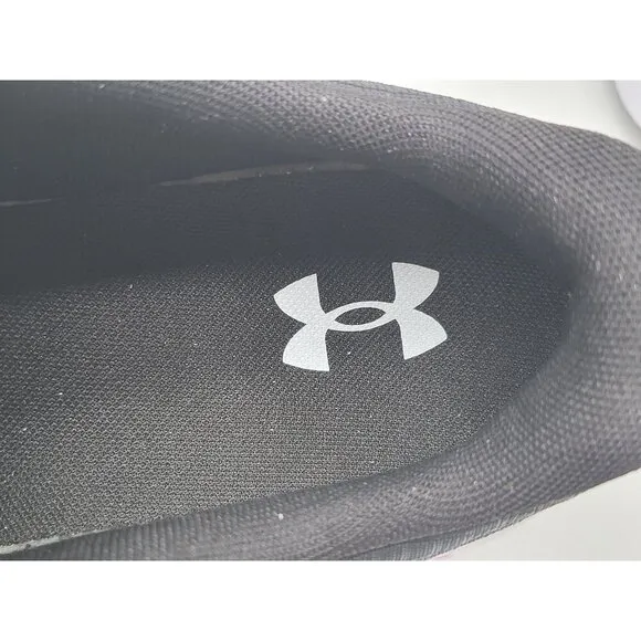 Under Armour Charged Revitalize Kids Sneakers Shoes Size 7Y Black Gray