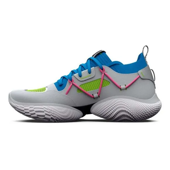 Under Armour Curry Flow Cozy Mens Basketball Shoes Gray 3023815-107 NEW Multi