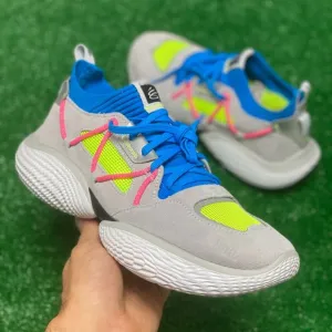 Under Armour Curry Flow Cozy Mens Basketball Shoes Gray 3023815-107 NEW Multi
