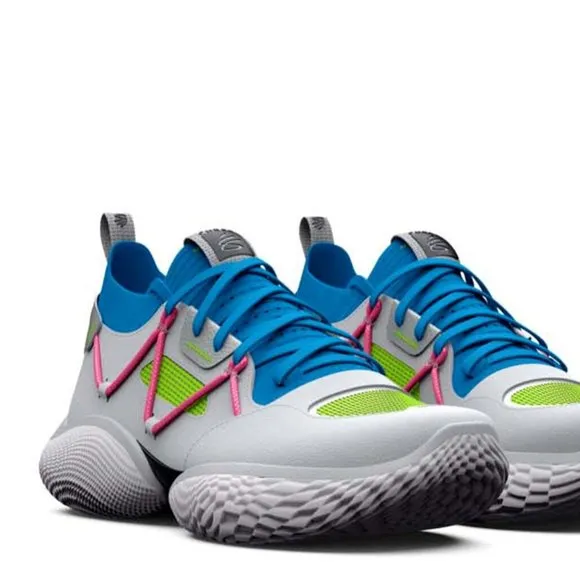 Under Armour Curry Flow Cozy Mens Basketball Shoes Gray 3023815-107 NEW Multi