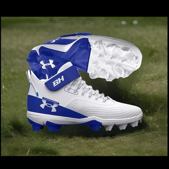 Under Armour Under Armour Men's Harper 7 Mid Rubber Molded Baseball Cleats Sz 3