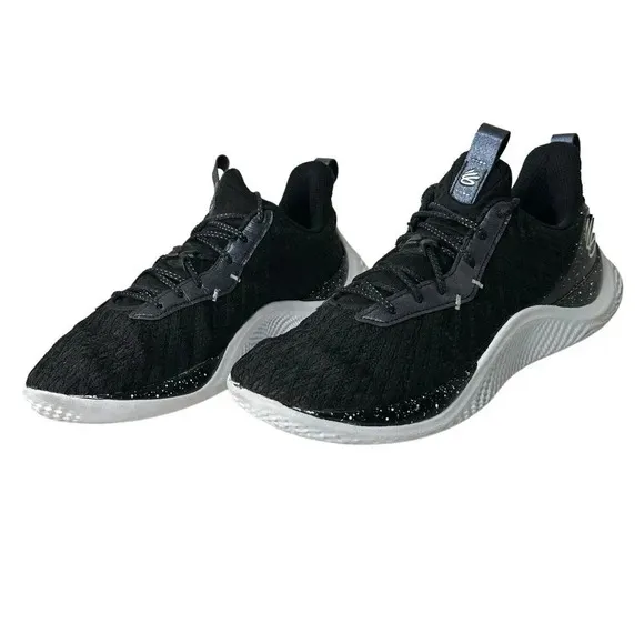 Under Armour Unisex Curry 10 Team Flow Basketball Shoes Black Men’s 15 Wo’s 16.5