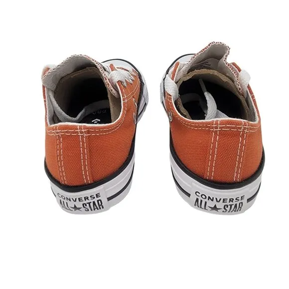 🤩Unisex Converse Youth Shoes Sz 11 CTAS OX Brown Canvas Sneakers A04427C Basic