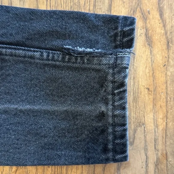USA Vintage Levi's 550 Relaxed Fit Tapered Leg Black Jeans Women's