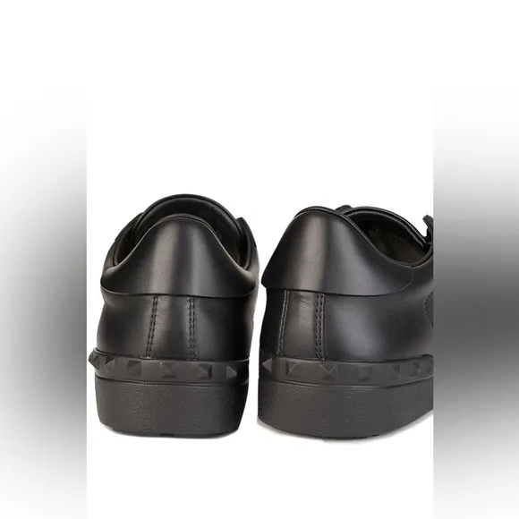 Valentino GARAVANI FACE UFO SNEAKERS IN BLACK Size 9