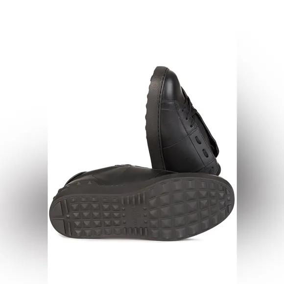 Valentino GARAVANI FACE UFO SNEAKERS IN BLACK Size 9