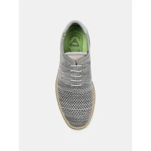 Vance Co. Men's Marlon Knit Casual Dress Shoes Gray NIB Size 8