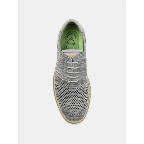 Vance Co. Men's Marlon Knit Casual Dress Shoes Gray NIB Size 8