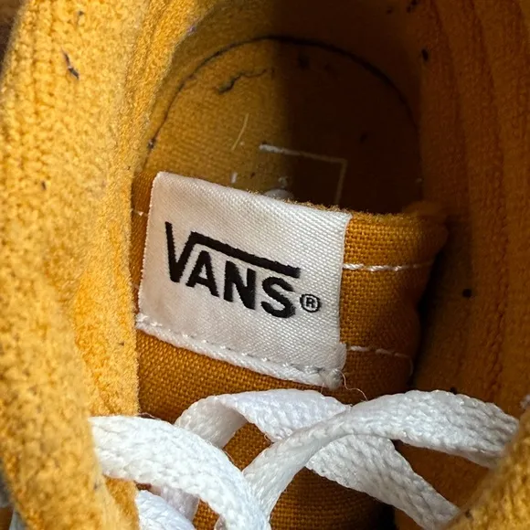 Vans Color Theory SK8- Hi Kids High-Top Sneakers - Golden Yellow Size 2.0