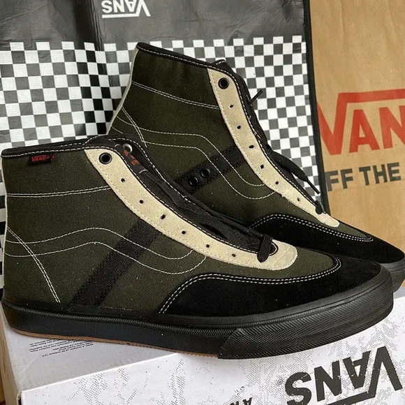 Vans Crockett High Forest/Black Men’s sneakers