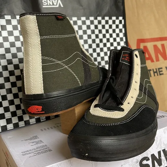 Vans Crockett High Forest/Black Men’s sneakers