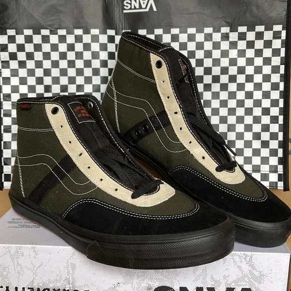 Vans Crockett High Forest/Black Men’s sneakers