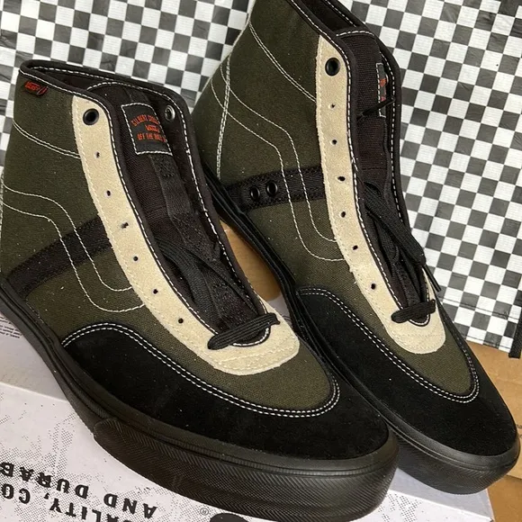 Vans Crockett High Forest/Black Men’s sneakers