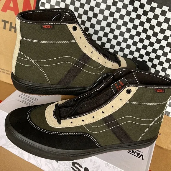 Vans Crockett High Forest/Black Men’s sneakers