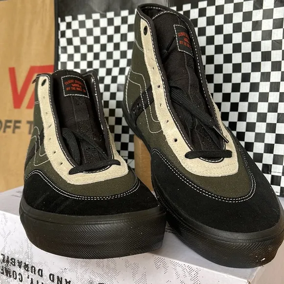 Vans Crockett High Forest/Black Men’s sneakers