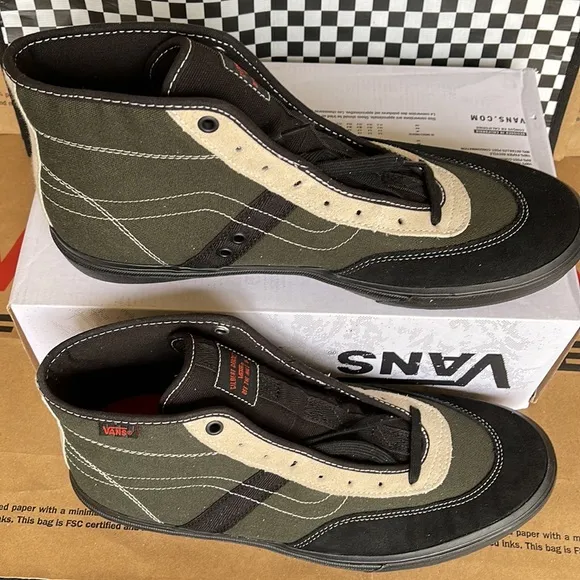 Vans Crockett High Forest/Black Men’s sneakers