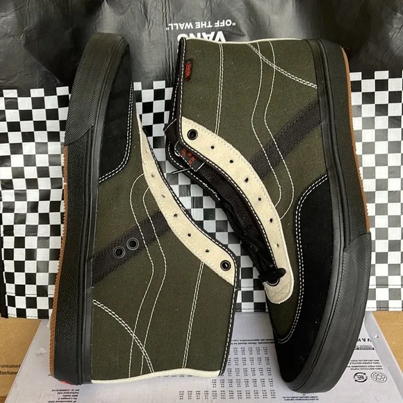 Vans Crockett High Forest/Black Men’s sneakers