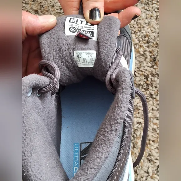 Vans Gray and White Athletic Shoes with Sporty Design