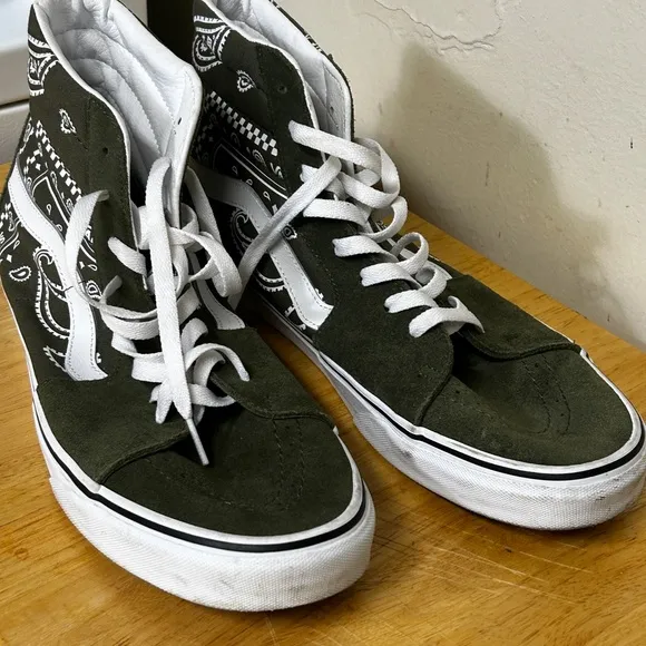 Vans‎ Green Sneakers size 13