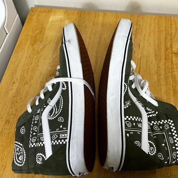 Vans‎ Green Sneakers size 13