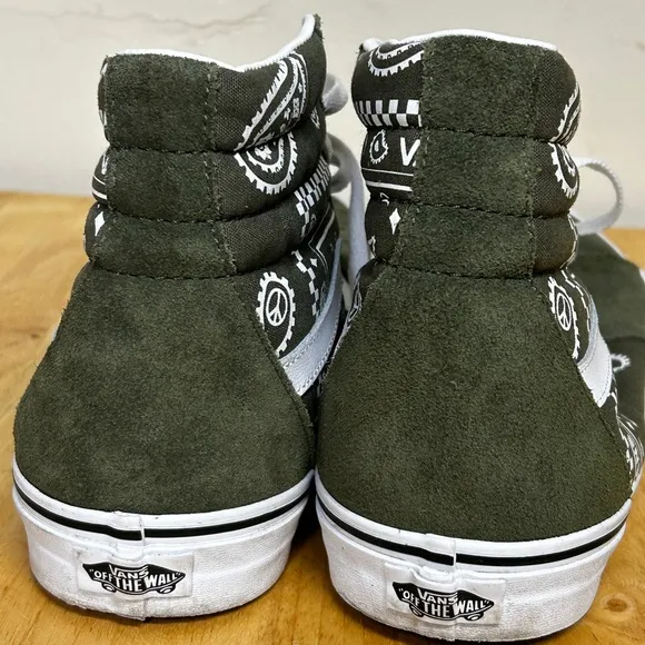 Vans‎ Green Sneakers size 13
