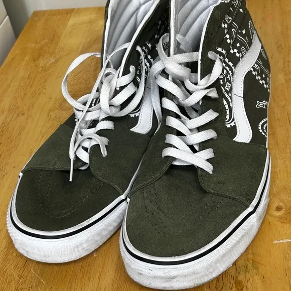 Vans‎ Green Sneakers size 13