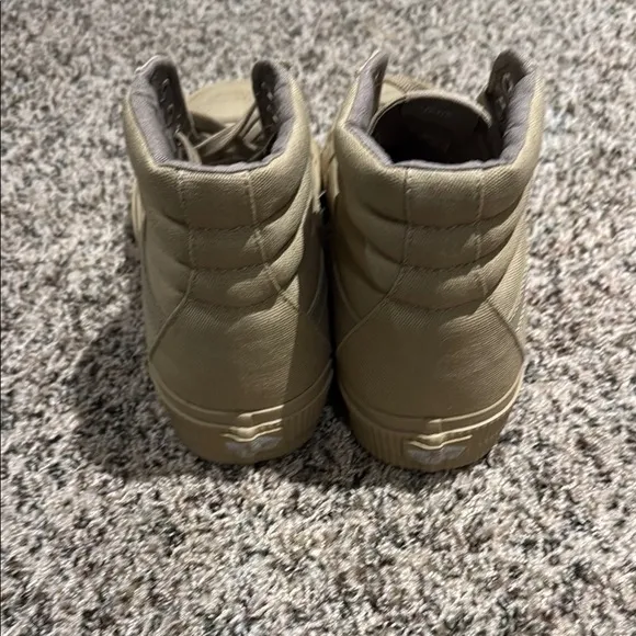 Vans Khaki Sk8 Hi Re High-Top Sneakers