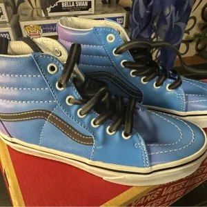 Vans Kids High-Top Sneakers - Blue and Black